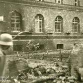 Obrona budynku Poczty Polskiej w Gdańsku 1 września 1939 r. Zasób dostępny w zbiorach IPN. Źródło: Muzeum Pomorza