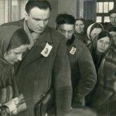 Głosowanie w sfałszowanych wyborach do Sejmu Ustawodawczego 19.01.1947 r. Źródło: Instytut Pamięci Narodowej