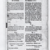 Fragment zarządzenia okupacyjnych władz francuskich na Śląsku z 27 lutego 1807 roku w sprawie taks pocztowych. Archiwum Państwowe w Katowicach, Akta miasta Bytomia, sygn. 3029. Grafika z opracowania „Śląsk w dobie kampanii napoleońskich” pod redakcją Dariusza Nawrota. Źródło: Śląska Biblioteka Cyfrowa