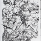 Mapa bitwy nad Kaczawą. Sättig Wilhelm, Die Schlacht an der Katzbach am 26. August und die Verfolgung bis zum 1. September 1813, Berlin 1914, Biblioteka Śląska, Zbiory Specjalne. Grafika z opracowania „Śląsk w dobie kampanii napoleońskich” pod redakcją Dariusza Nawrota. Źródło: Śląska Biblioteka Cyfrowa